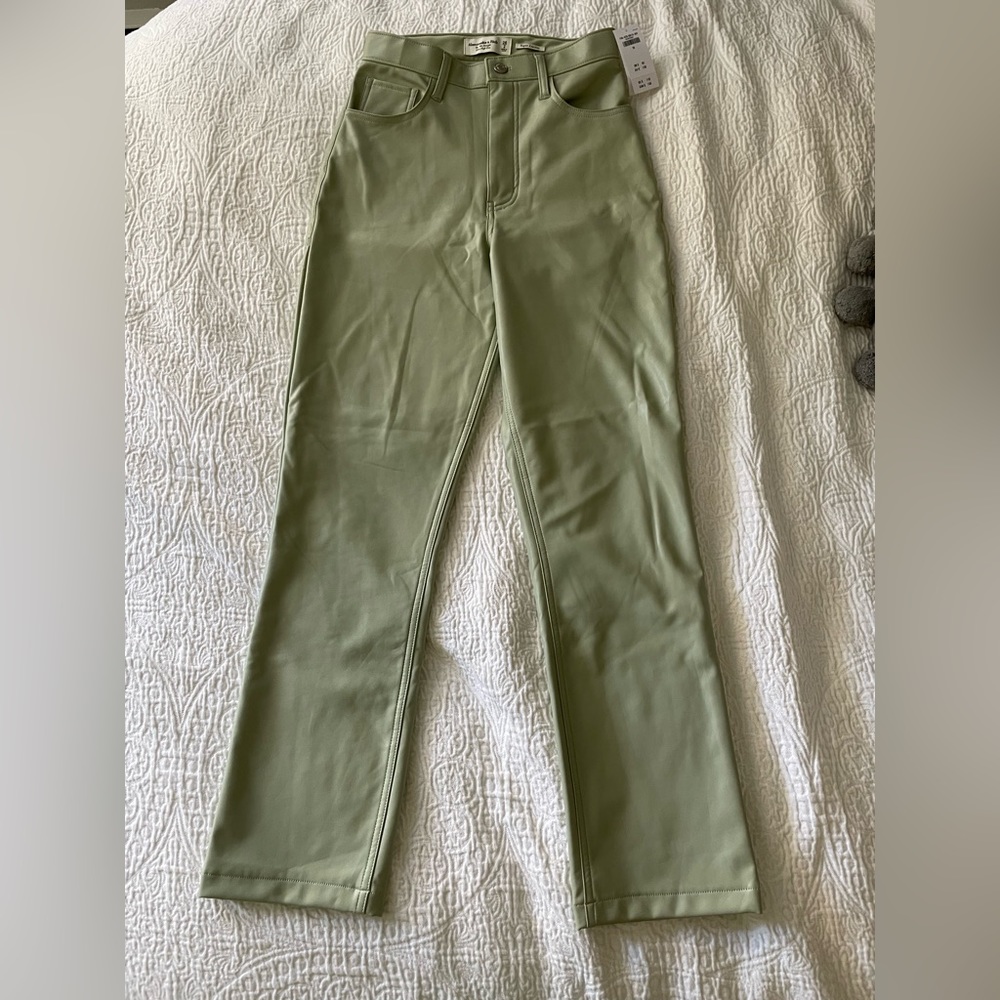 Abercrombie Leather Pants
